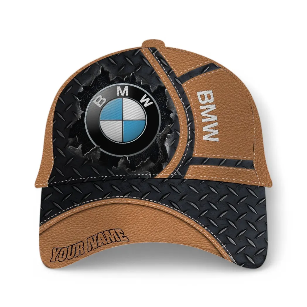 High-End Executive Car Classic Cap, Garage Crew Baseball Cap For Auto Owners CAR490 - Brown