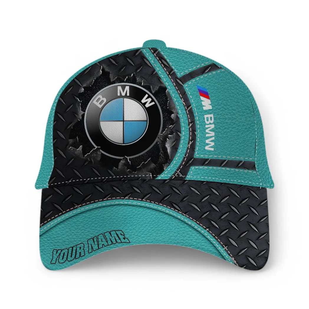Performance Machine Classic Cap, Custom Garage Baseball Cap For Auto Fans CAR490 - Cyan