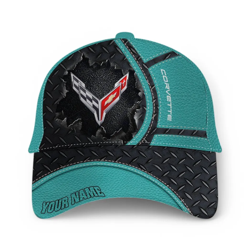 Speed Coupe Classic Cap, Street Racing Baseball Cap For Auto Fans CAR490 - Cyan