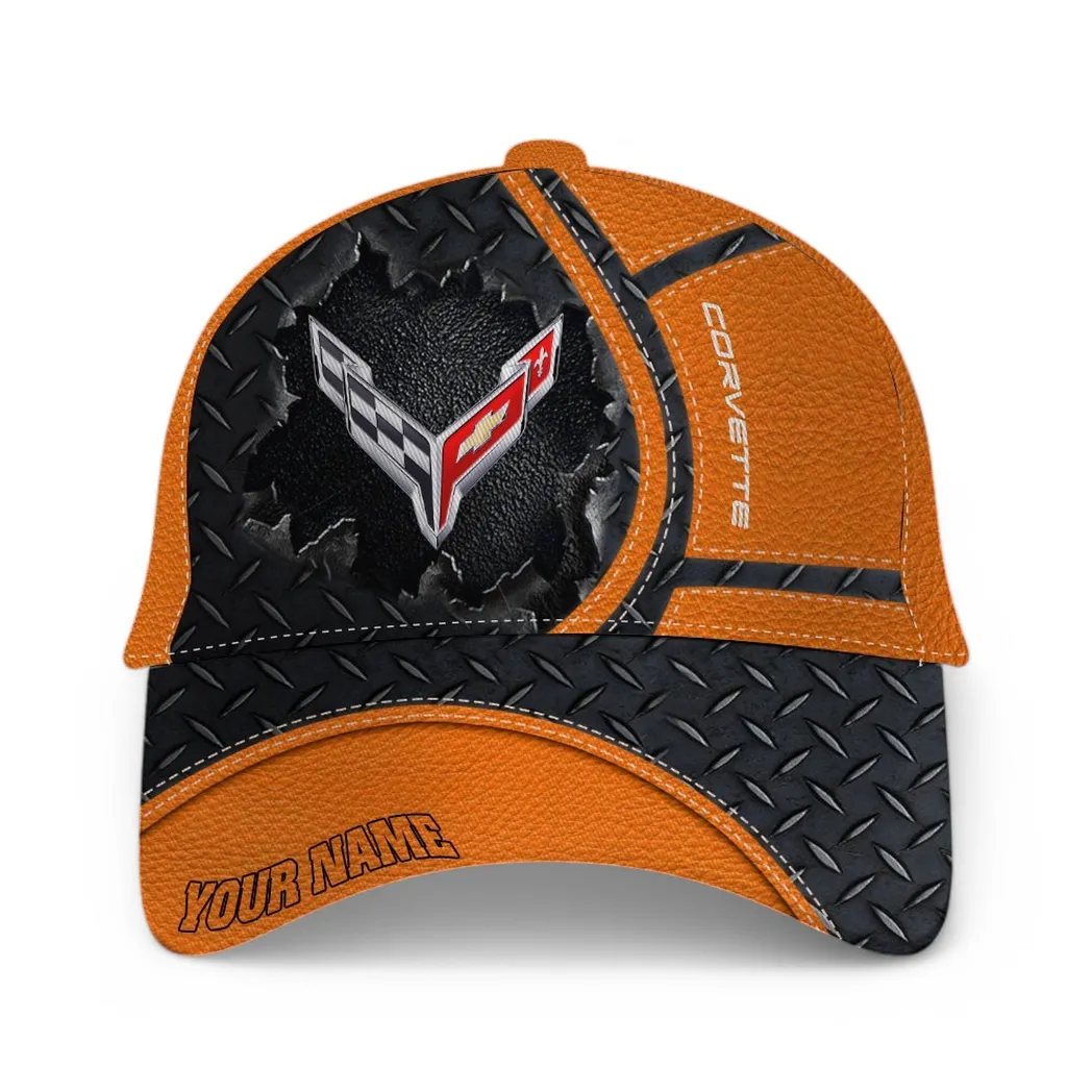 Classic Muscle Car Classic Cap, Driver’s Club Baseball Cap For Auto Collectors CAR490 - Orange