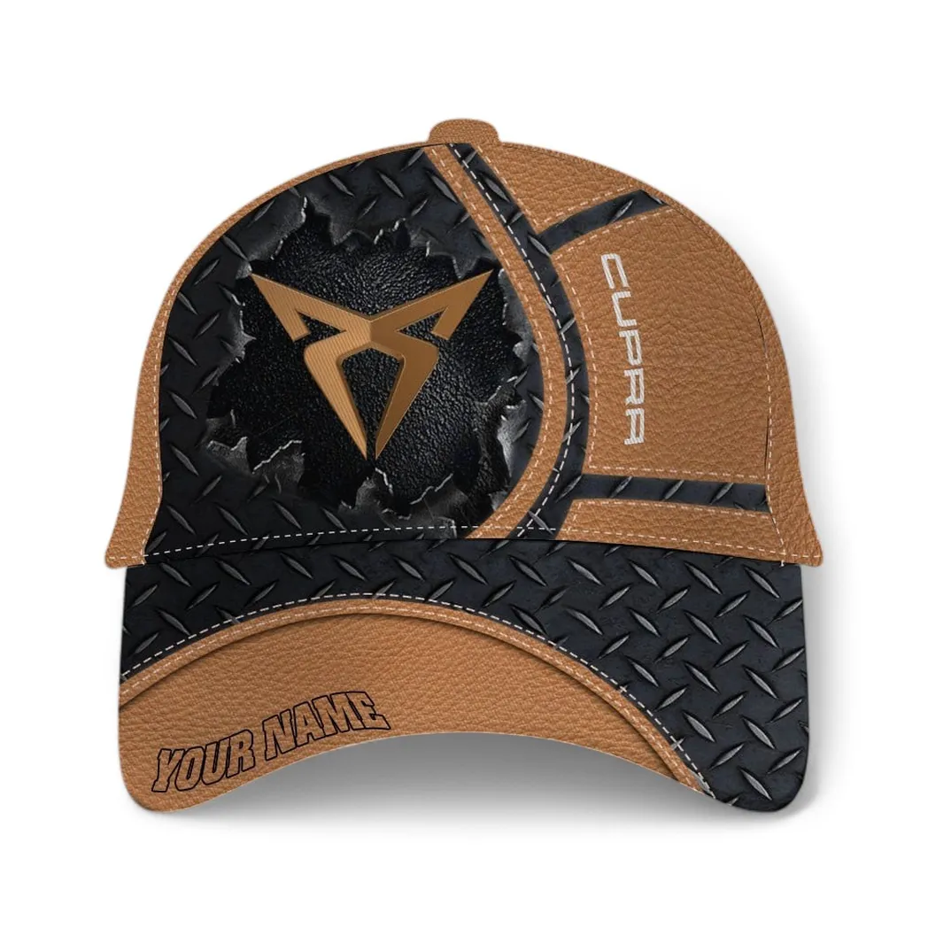 Performance Hatchback Classic Cap, Racing Garage Baseball Cap For Auto Collectors CAR490 - Brown