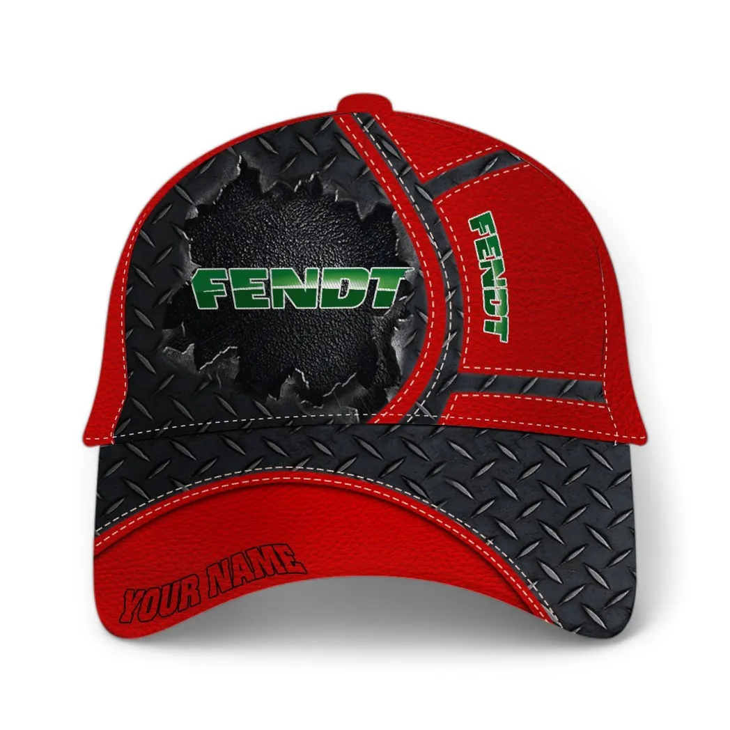 High-Performance Tractor Classic Cap, Trackside Style Baseball Cap For Auto Enthusiasts CAR490 - Red