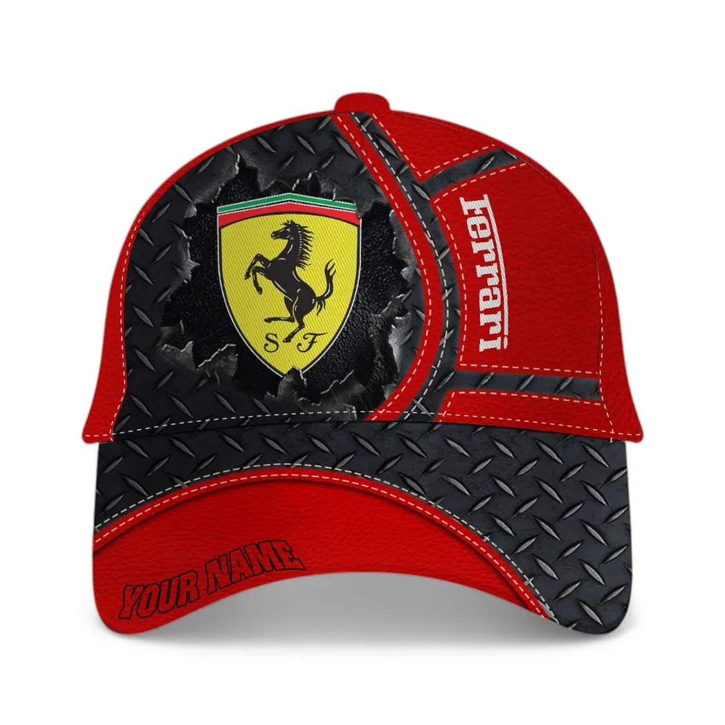 Performance GT Classic Cap, High-Octane Baseball Cap For Auto Owners CAR490 - Red