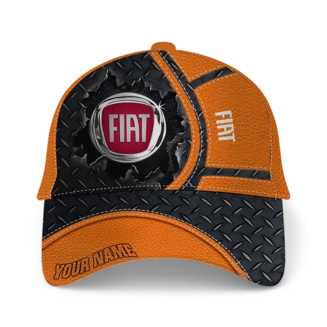 CityMotion Vehicles Classic Cap, Racing Spirit Baseball Cap For Auto Collectors CAR490 - Orange