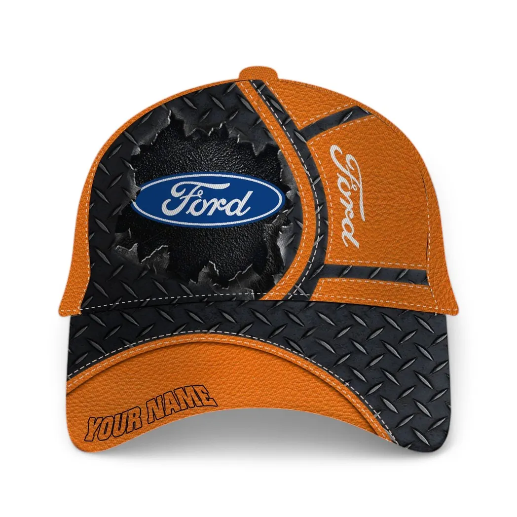 Pickup Legend Classic Cap, Bold Road Baseball Cap For Auto Collectors CAR490 - Orange